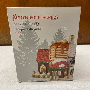 Department 56 North Pole Sizzlin’ Griddle